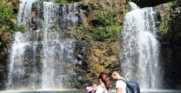 Mauritius: Rioux Waterfalls Guided Hike with Swim