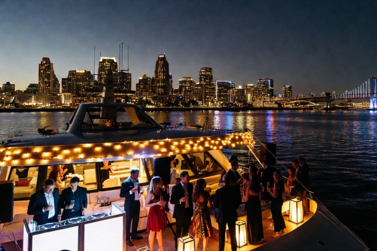 San Diego: Cabrillo NYE Epic Cruise Champagne & DjSet