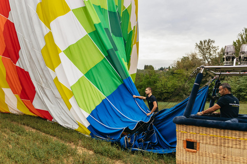 Ballonvlucht boven Toscane: FlorenceStandaard ballonvaart over Toscane