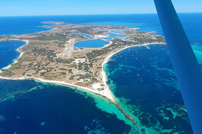 Depuis Perth : Vol panoramique des RottnestAu départ de Perth : Vol panoramique Rottnest