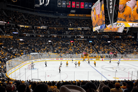 Nashville: Nashville Predators Ice Hockey Game Ticket Upper Sideline