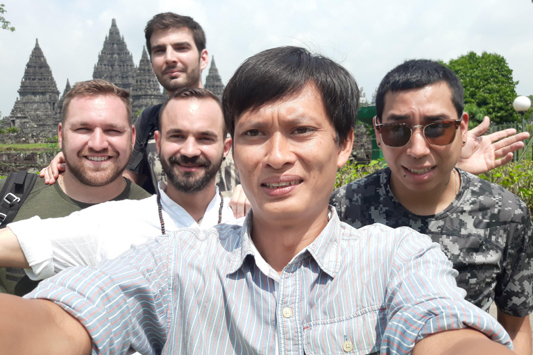 Yogyakarta : Visite de jour des temples de Borobudur et de Prambanan