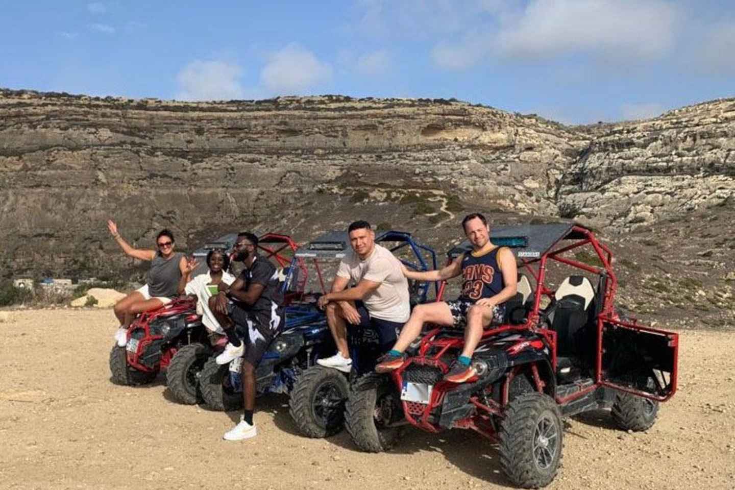 Malta: Gozo Buggy Tour with Lunch and Boat Ride