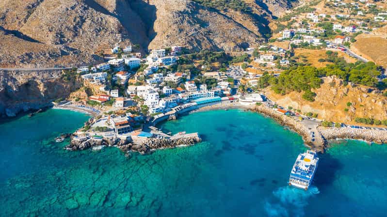 From Chania: Imbros Gorge Hike & Sfakia Coastal Experience