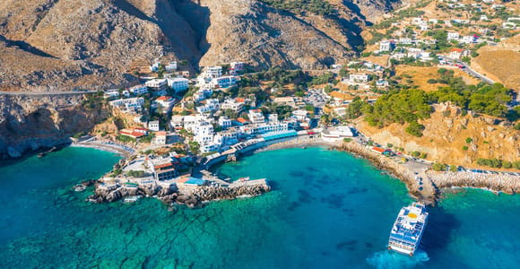 From Chania: Imbros Gorge Hike & Sfakia Coastal Experience