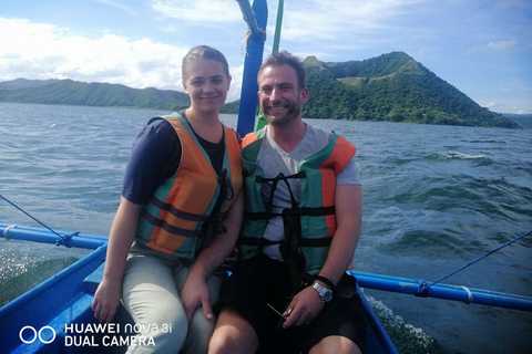 Tagaytay: Cruzeiro guiado pelo Lago Taal e excursão de um dia a Tagaytay a partir de Manila