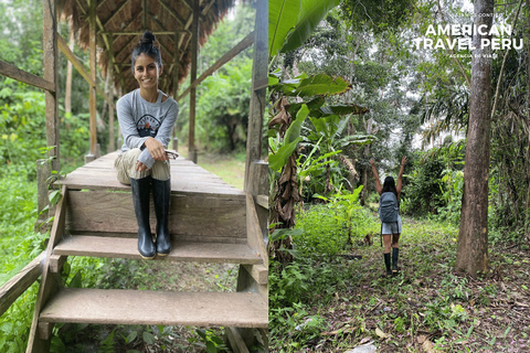 Iquitos : 3 jours, 2 nuits à l'Amazon Lodge en formule tout comprisExplorer la jungle d'Iquitos lors d'une visite nocturne de 3 jours et 2 nuits