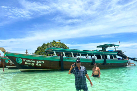 Krabi Classic 4-Island Tour with Snorkeling & Hotel Pickup Speedboat 4-Island Tour–（Excludes Post-Sun Care Spa）