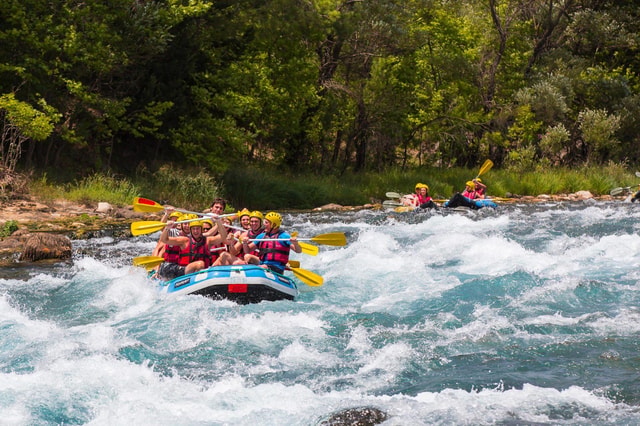 Antalya/Alanya/Side: Köprülü Canyon Rafting & Lunch