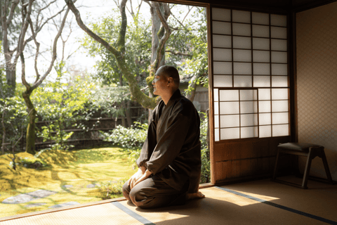 Kioto: Meditación Zen en un Templo Privado con un Monje