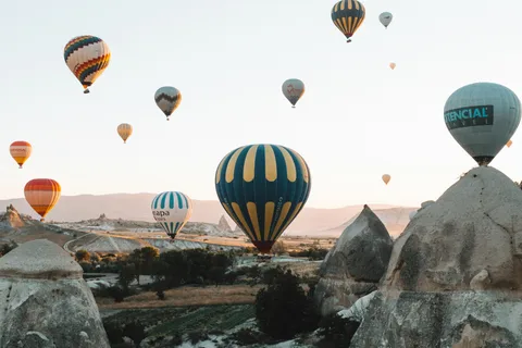 Goreme: volo in mongolfiera sopra i camini delle fate!