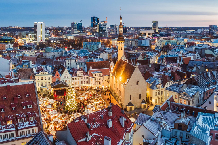 Tallinn: Old Town Winter Legends and Christmas Market Tour
