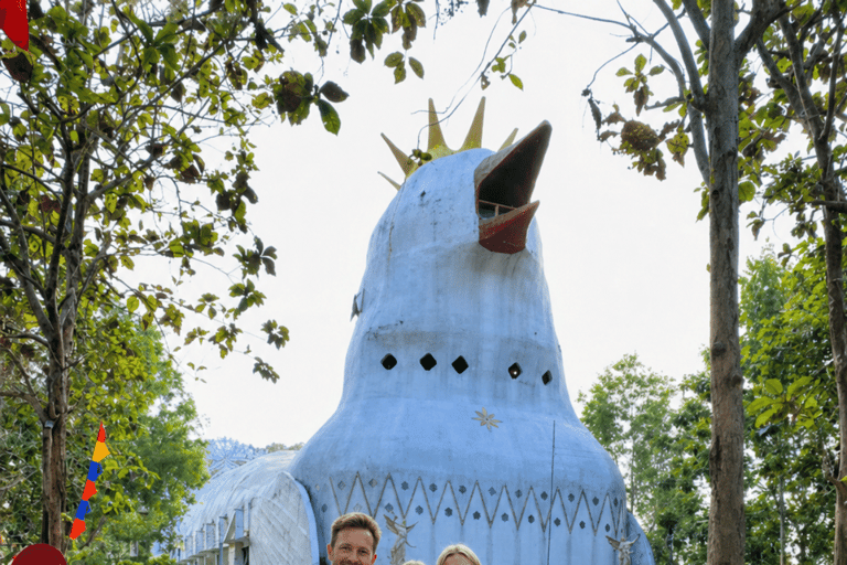 Yogyakarta: Private Borobudur Climb & Chicken Church