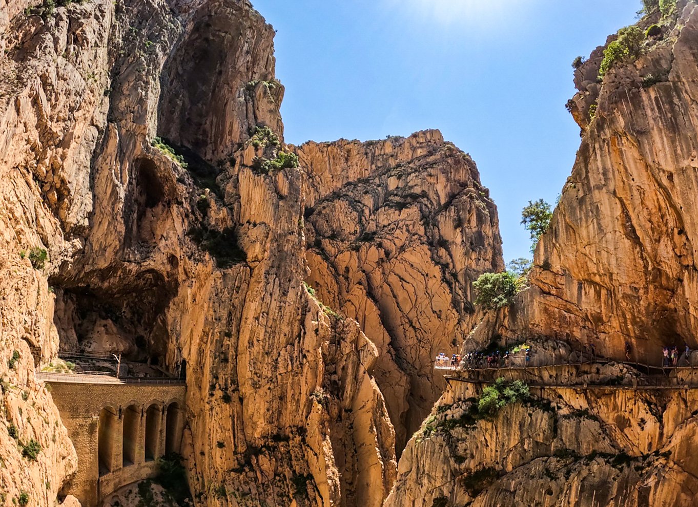 Caminito del Rey: Adgangsbillet og guidet tur