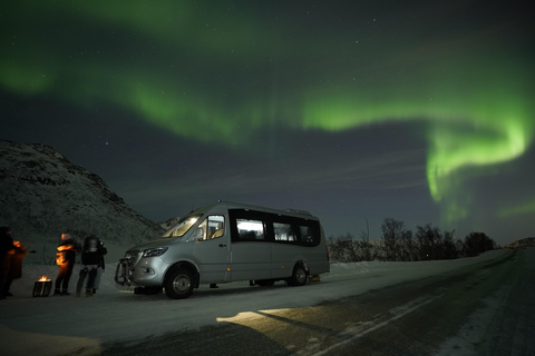 Tromsø : Tour des aurores boréales avec portrait professionnel gratuit