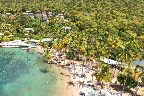 Saint Lucia: 3-godzinna wycieczka morska i lądowa do Marigot BaySaint Lucia: 3 hour Sea and Land Tour to Marigot Bay