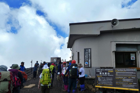 Mt. Fuji Guided Summit Climb with Mountain Hut Stay From Tokyo by Public Transit