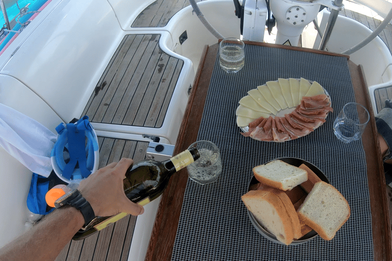 Split: Half Day Sailing Tour with Swim Stop, Snacks and Wine
