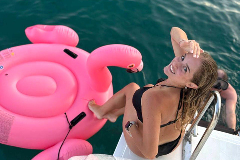 From Panormo: Sunset Cruise with Snacks and Drinks Sunset Cruise without Transfer