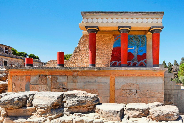 Ganztagestour Knossos und Heraklion ab Chania und Rethymno