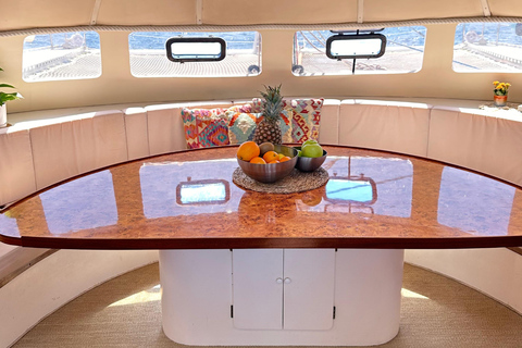 Catamaran cruise around Ibiza with Mojito Charter
