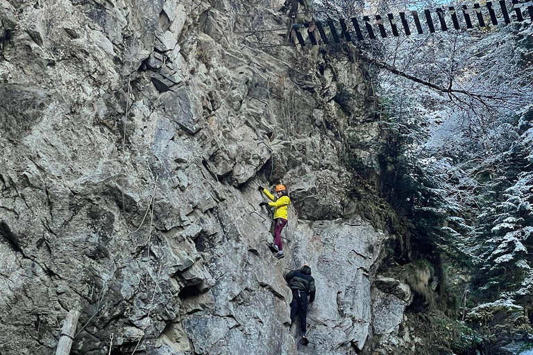 Pyrenees: Zipline course suspended over the Adour Via ferrata climbing and canyoning around the Grand Tourmalet Pic du Midi