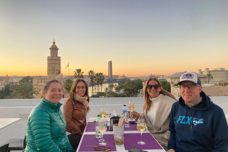 Sevilla: sangria proeven met uitzicht over de daken