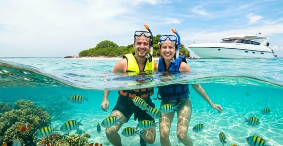 Phuket: Khai Islands Half-Day Snorkeling Tour by Speedboat