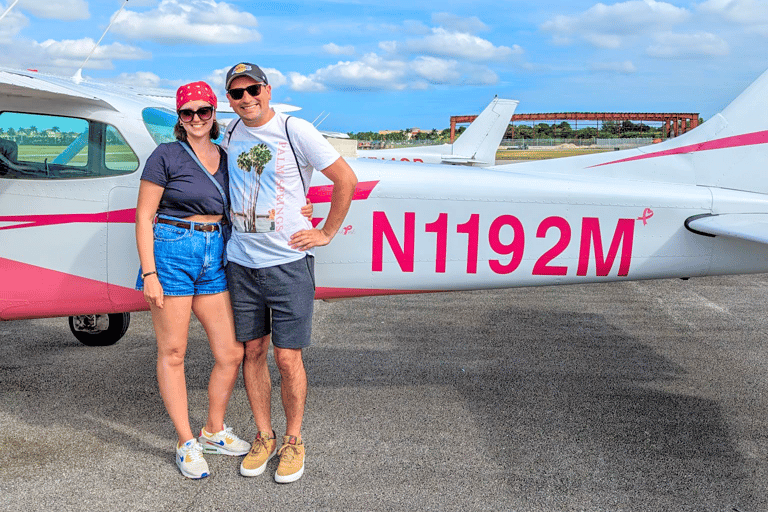 Miami : Vol romantique en avion au coucher du soleil - Champagne gratuit