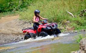 From Jaco Beach: Jungle, Beach and River ATV Adventure