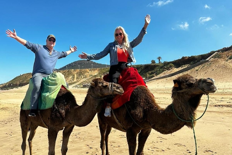 Tangier tours with ferry ticket camel trek and Moroccan food