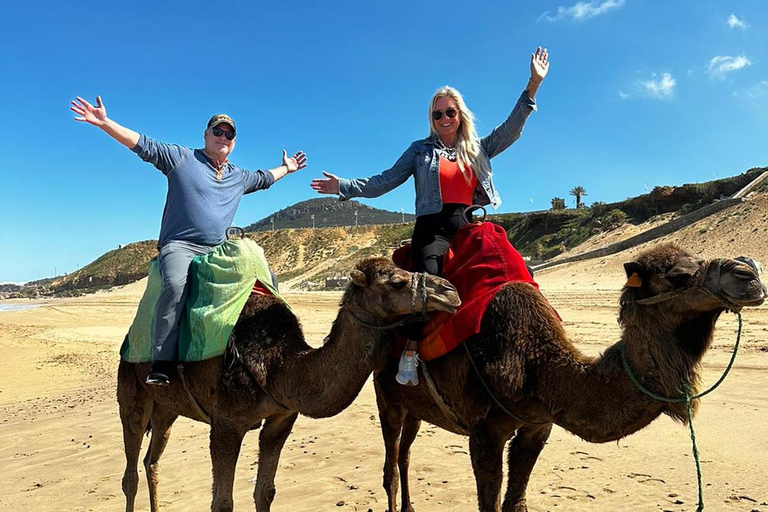 Tangier tours with ferry ticket camel trek and Moroccan food