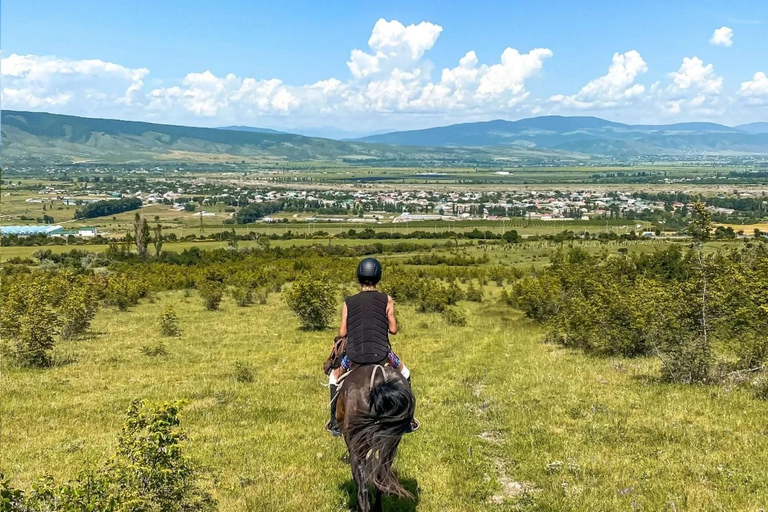 From Tbilisi: Private Horseback Riding & Uplistsikhe Tour