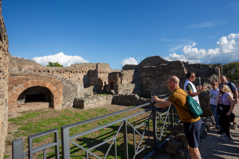 From Naples: Exclusive Pompeii Tour with Guide and Tickets Boutique Group Expereince in Pompeii