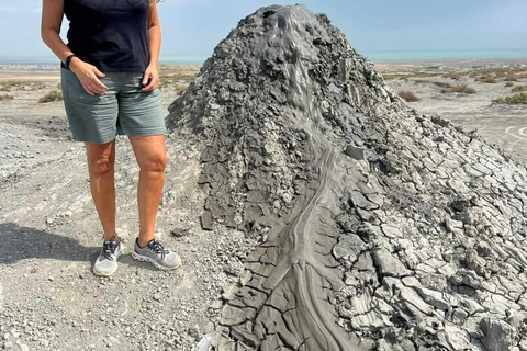 巴库：泥火山