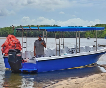 Tamarindo: Tour in barca dell'estuario di Tamarindo con guida naturalistica
