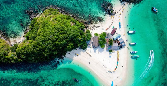 Phuket: Phi Phi & Khai Islands Speedboat Tour with Lunch