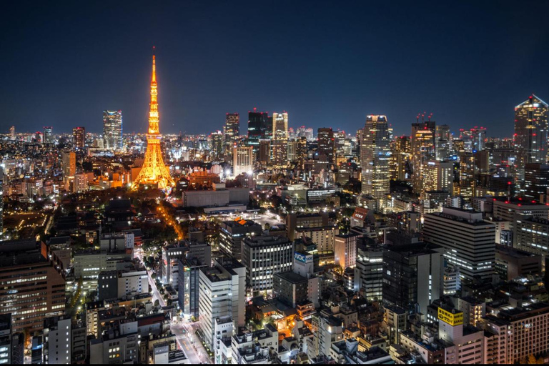 Tokyo: Tokyo & Yokohama Private Night Tour with Hotel Pickup
