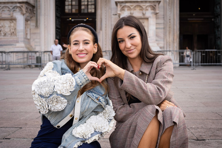 Milan: Professional Photoshoot with 25 photo + 2 videos