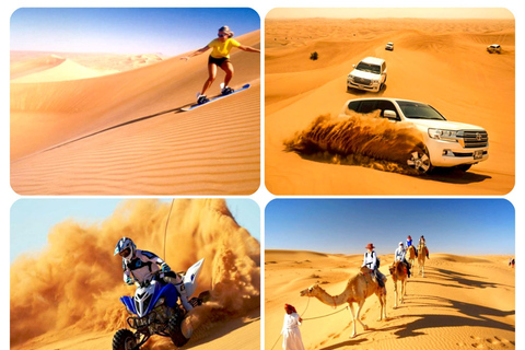 Doha Desert Safari ,Sand Boarding,Camel ride & inlalnd sea Shared Tour