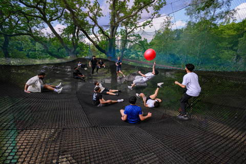 Manchester: Heaton Park bouncy nets (Treetop Nets)