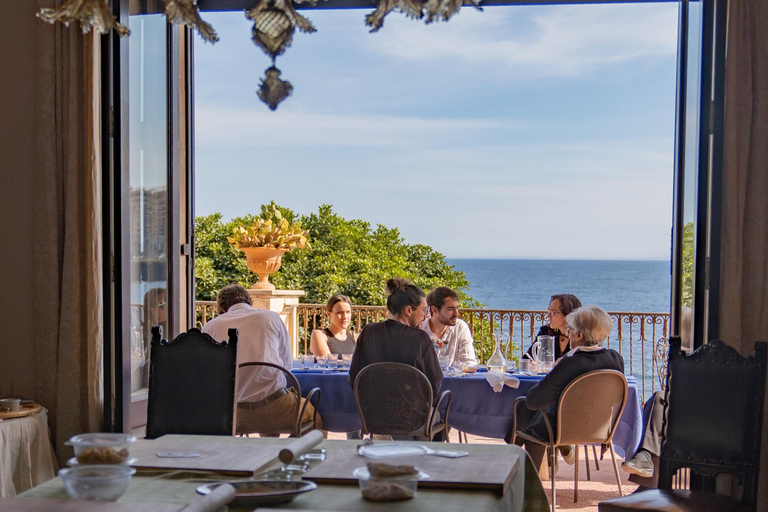 Catania: Cooking class set in a sea front historic villa Cooking class English