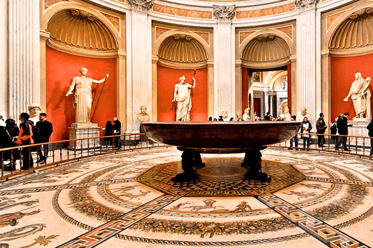 Roma: Museos Vaticanos, Visita a la Capilla Sixtina con Entrada a la BasílicaMuseo Vaticano/Capilla Sixtina Visita guiada y acceso a la Basílica