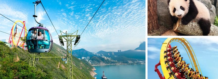 Hong Kong : billet d'entrée à l'Ocean Park