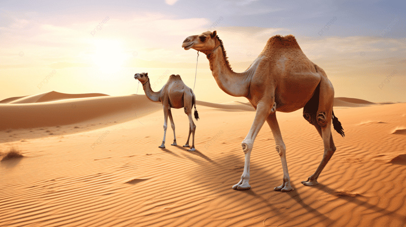 Depuis Ouarzazate : Circuit de 3 jours dans le désert jusqu'à Marrakech - dromadaire