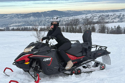 Krakow: Zakopane Buggy, Quad or Snowmobile Tour & Treetop Tour + Buggy for 2 people