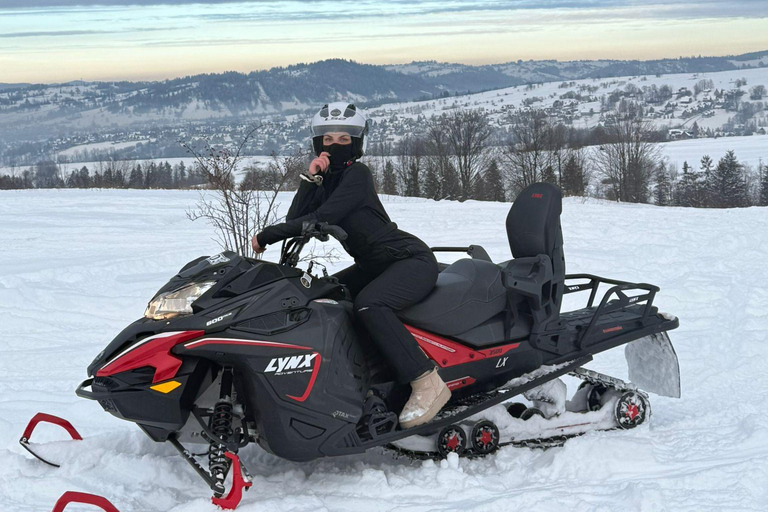 Krakow: Zakopane Buggy, Quad or Snowmobile Tour & Treetop Tour + Buggy for 2 people