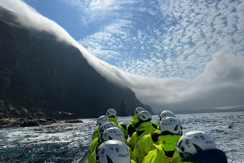 Faroe Islands: RIB Boat Tour to Klæmintsgjógv Sea Cave