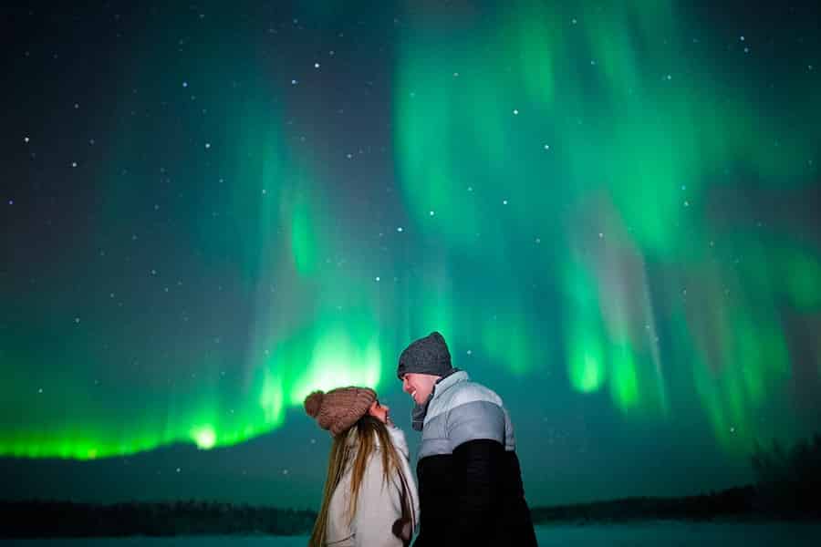 Rovaniemi: Nordlichter-Tour – 100 % Geld-zurück-Garantie. Foto: GetYourGuide