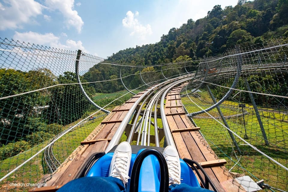 Chiang Mai Pongyang Jungle Coaster Zipline with Transfer